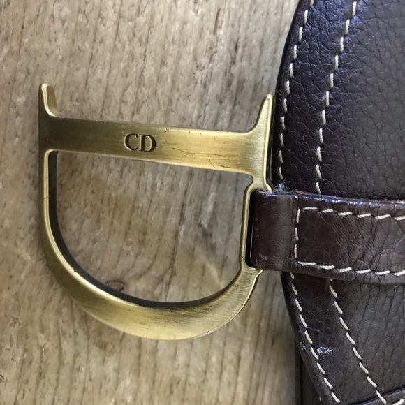 Christian Dior ICONIC Saddle Bag Crossbody - Picture 6 of 11